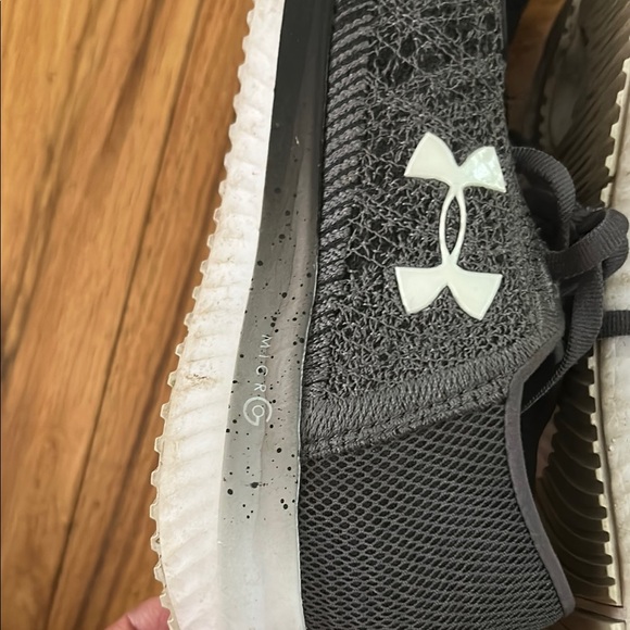 Under Armour Women's Black and Gray Athletic Shoes - Picture 8 of 16